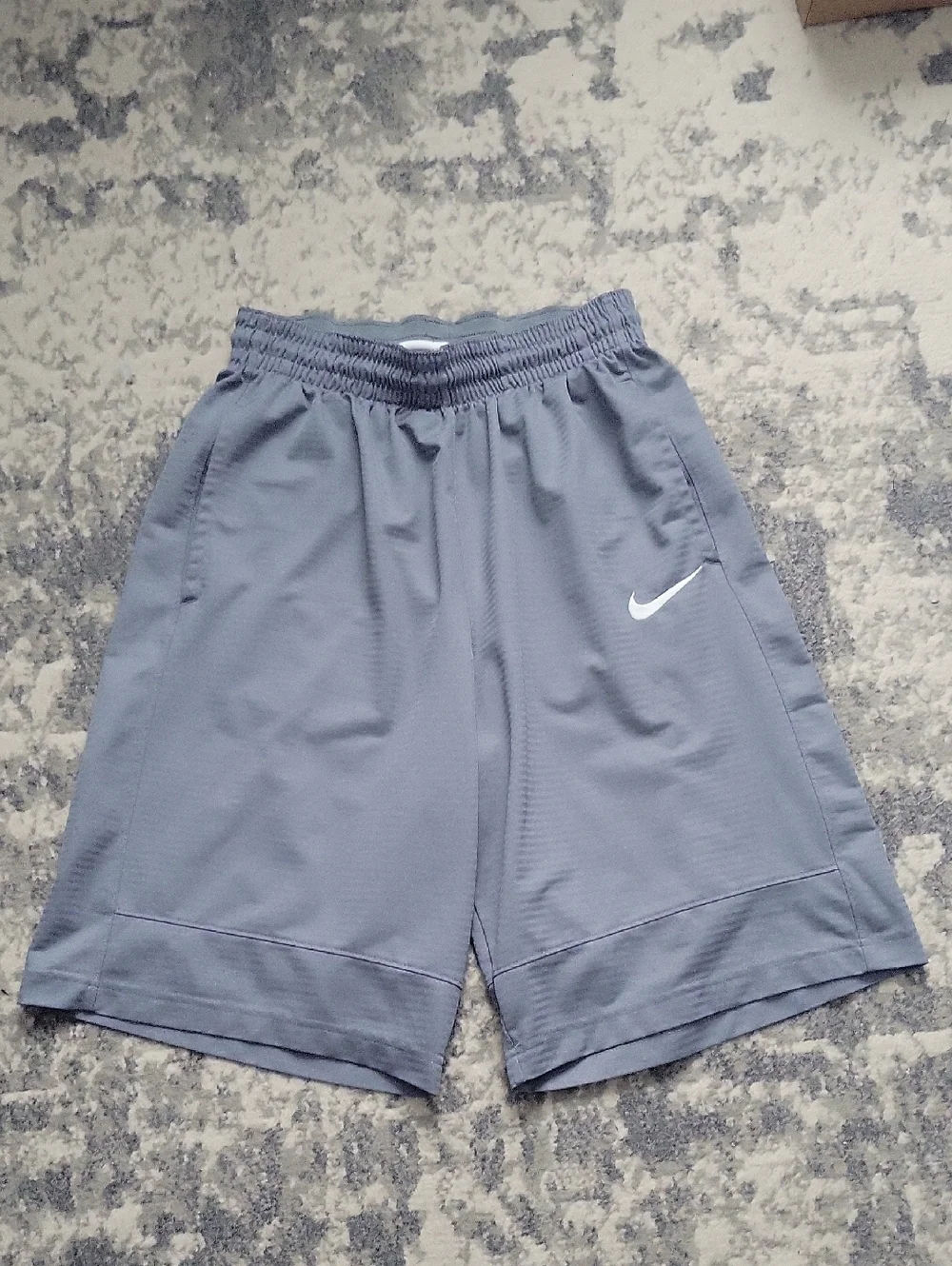 Nike Men's Grey Performance Athletic Shorts